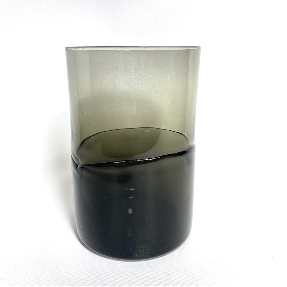 Canvas Home Large Longwood Glass Vase Smoked 70 oz